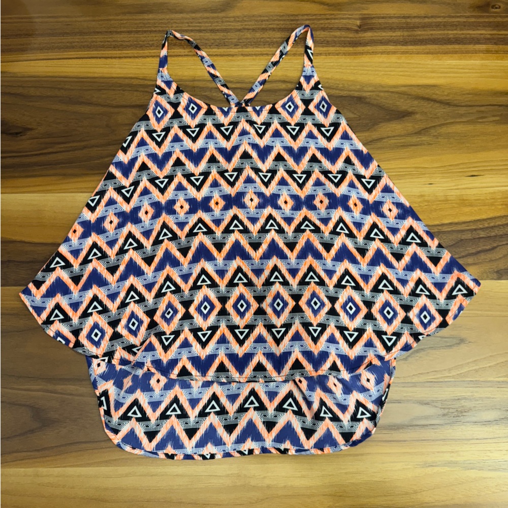 Soprano Vibrant Patterned Tank Top